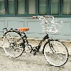 <br><b> 마마차리 블랙</b><br>여성용 바구니 자전거